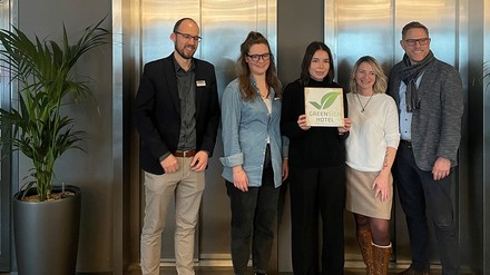 Dario Tolksdorf, Fiona Bishop, Zoe Zähringer, Steffi Gruber und Thomas Fülster