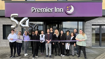 Das „Premier Inn“-Team in Lindau am Bodensee