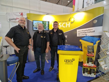 Recycling-Fettbox von Lesch auf der Intergastra 2024