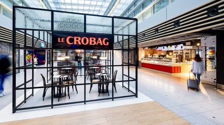 Der neue Store von Le Crobag am Flughafen Düsseldorf (Foto: © Le Crobag)