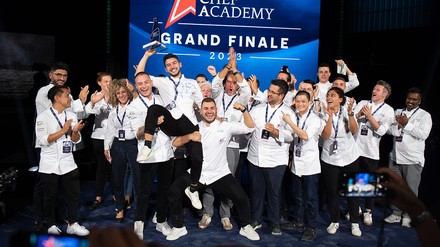 Final-Teilnehmer des Wettbewerbs der S.Pellegrino Young Chef Academy 2022/23