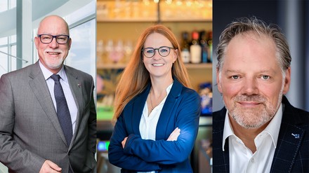Für die Kategorie Team sind Götz Braake (Metro Gastro Consulting), Kerstin Rapp-Schwan (Gastronomin und Projektpartnerin bei tellerrand consulting sowie Konen & Lorenzen) sowie Patrick Rothkopf (Dehoga) in der Jury. (Foto: © Metro Deutschland)