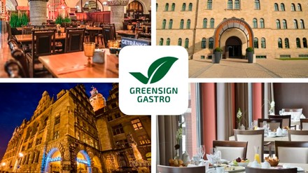 Green Sign Gastro zertifizierte Restaurants: Ratskeller in Leipzig, Schlossrestaurant des Schlosshotels Blankenburg (Foto: © Green Sign Institut/ Ratskeller der Stadt Leipzig)