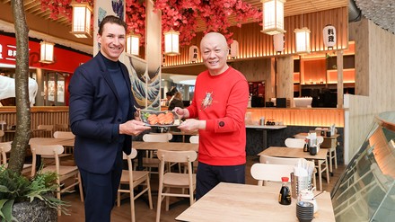 Jun Fu Jiang und Florian Richter