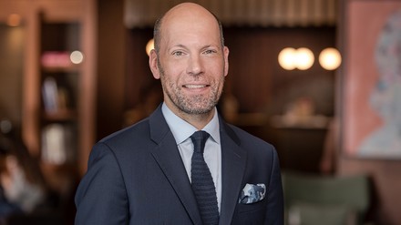 Arne Klehn ist der neue General Manager im JW Marriott in Berlin. (Foto: © Marriott)