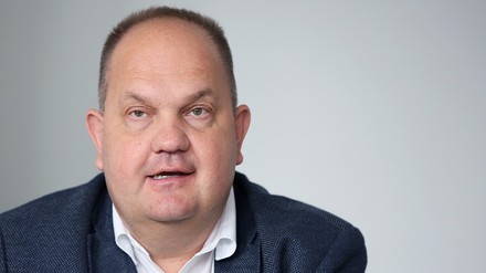 Michael Schmidt, Präsident des Deutschen Hotel- und Gaststättenverbandes Sachsen-Anhalt (Foto: © picture alliance/dpa/Ronny Hartmann)