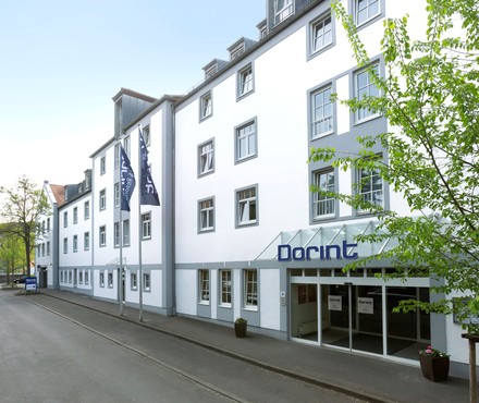 Das Dorint Hotel Würzburg von außen