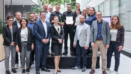 Aramark und SAP werden von Deutscher Umwelthilfe ausgezeichnet. (Foto: © Aramark)