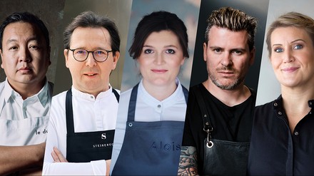 Die Jury des Awards der „S.Pellegrino Young Chef Academy“