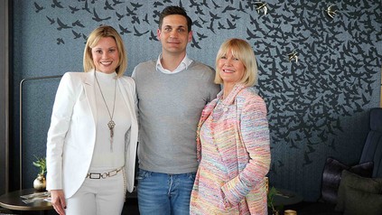 Stefanie Brandes, Peter Mirtic und Martina Acht
