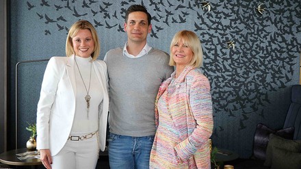 Stefanie Brandes, Peter Mirtic und Martina Acht