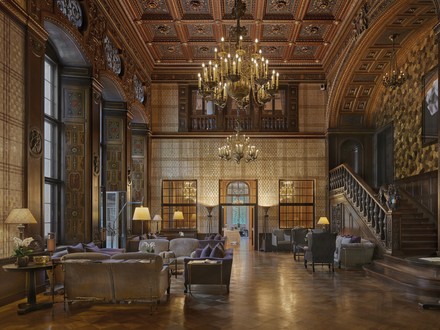 Lobby im Schlosshotel Berlin