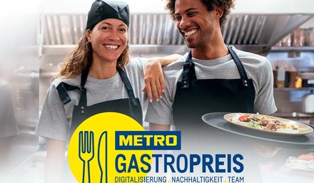 Noch bis zum 31. Mai 2024 können sich Gastro-Betriebe für den Metro GastroPreis bewerben.