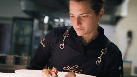 Luisa Jordan wurde von einem Kamerateam bei ihrer Arbeit begleitet.