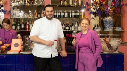 Benjamin Kriegel, Chef de Cuisine, und Ramona Kriegel, Restaurantmanagerin und Sommelière,