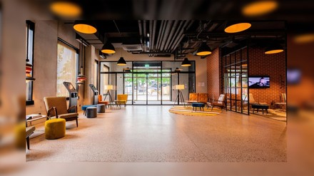 Lobby im Gambino im Münchner Werksviertel