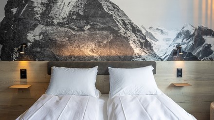 Ein Gästezimmer des neuen Zleep Hotels