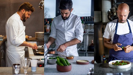 Drei Spitzenköche aus Israel