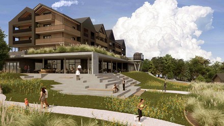 Hotel Schützenhütte – Rendering
