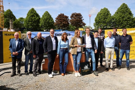 Die Grundsteinlegung für das Hotel Schützenhütte fand am 18. Juni 2024 statt.