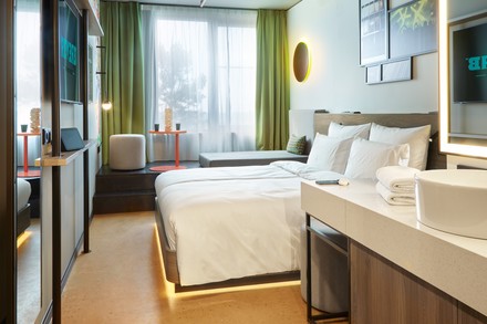 Zimmer im Hotel Reverb by Hard Rock Hamburg