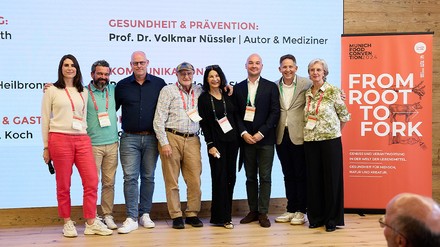 Mitglieder der Jury und Redner des Kantinentests 2024