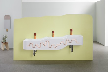 Die Badserie Geberit Bambini überzeugte die Jury durch ihr kindgerechtes Design und die cleveren Details für den Alltag der kleinen Nutzer.