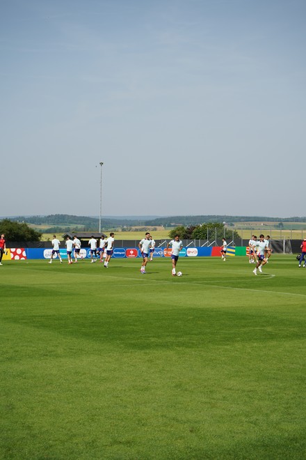 Spanische Nationalmannschaft beim Training