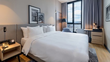 Zimmer im Radisson Hotel Graz