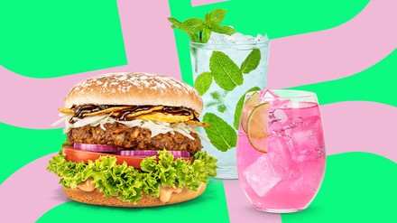 Glücksgefühle-Burger von Hans im Glück