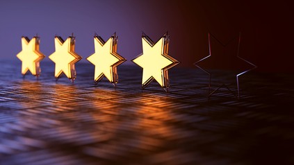 Ein Symbolbild mit 5 Sternen