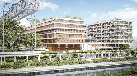 Grafik des künftigen Food Campus Berlin