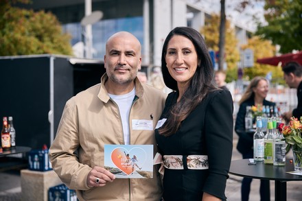 Kemal Üres und Homeira Amiri, Sprecher der Kampagne