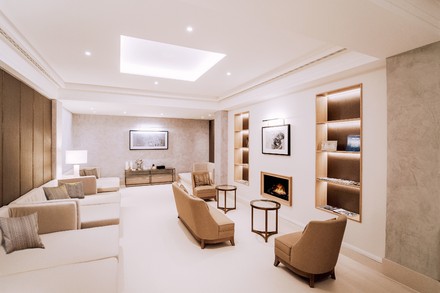 Kaminlounge im Hotel Adlon Kempinski Berlin