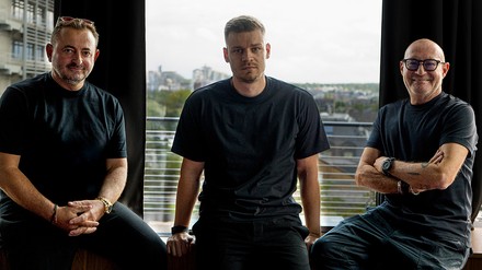 Alex Urseanu, Jens Schäperklaus und Micky Rosen