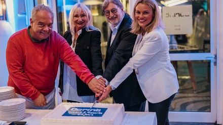 Jörg T. Böckeler (CEO), Heike Iserlohe, Dirk Iserlohe (Dorint Aufsichtsratschef) und Stefanie Brandes (COO)