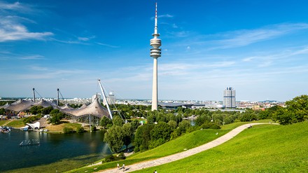 Olympiapark in München-Moosach
