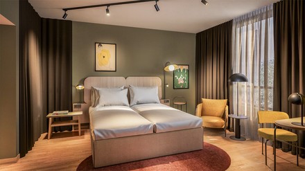 Zimmer in einem Scandic Hotel