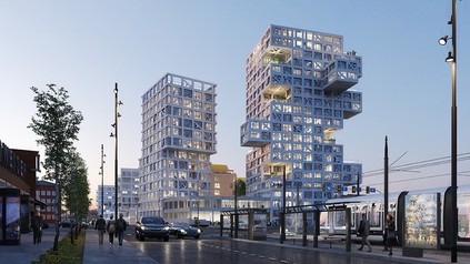 Rendering: Multifunktionsneubau KoolKiel