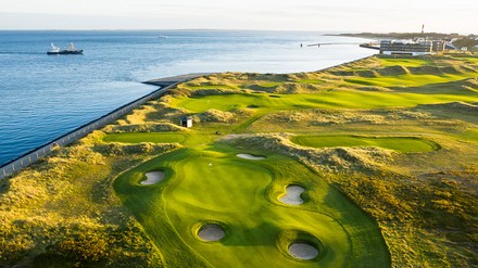 Der Golfplatz des Hotels Budersand