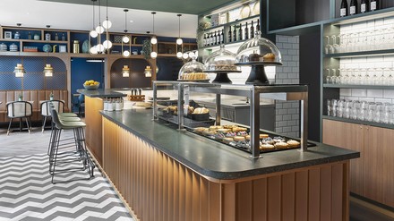 Frühstücksbüfett im Stay Kooook Leipzig