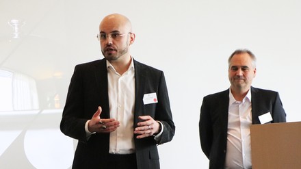 Steven Schäbel und Markus Schäffter