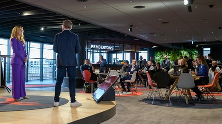 Trend-Experten und Gastronomen beim Coca-Cola Gastro Circle