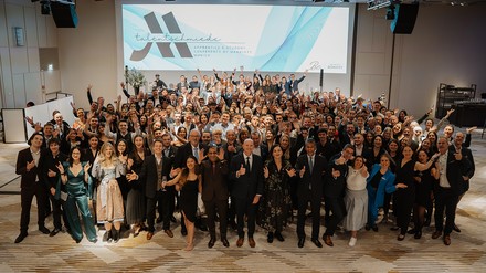 Auszubildende und Studenten der Talentschmiede