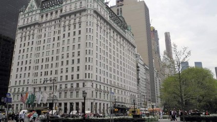 Das New Yorker Plaza Hotel von außen