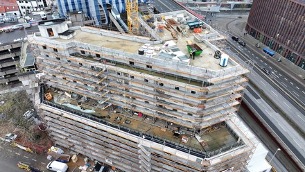 Die letzte Bauphase für das neue Premier Inn in Hannover beginnt.