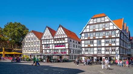 Marktplatz, Soest, Nordrhein-Westfalen, Deutschland