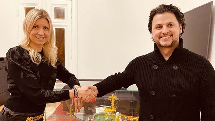 Manuela Halm und Dragoslav Timarac. (Foto: © Dormero)