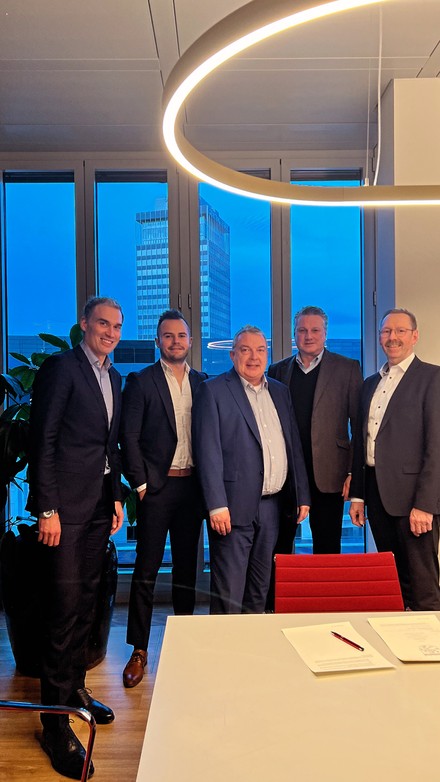 Vertragsunterzeichnung für das Welcome Hotel Gelsenkirchen