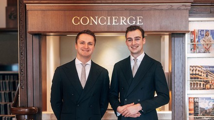 Linus Eckmann und Luis Hänßgen